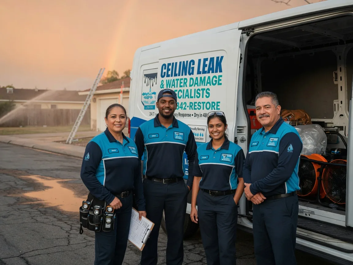 Ceiling Leak Cleanup company in Merrimac, WI