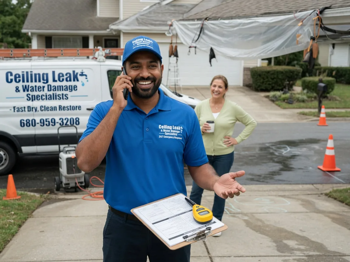 Ceiling Leak Cleanup Merrimac, WI FAQs